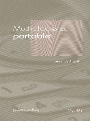 cover image of MYTHOLOGIE DU PORTABLE -PDF